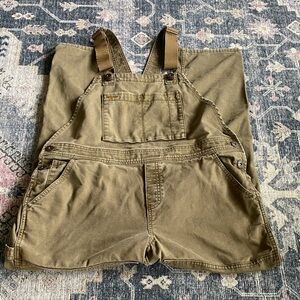 REI Olive Green Overalls